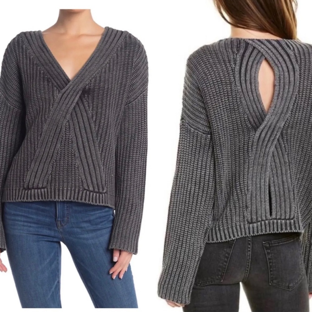 Wildfox Cut Out Detail Sweater
